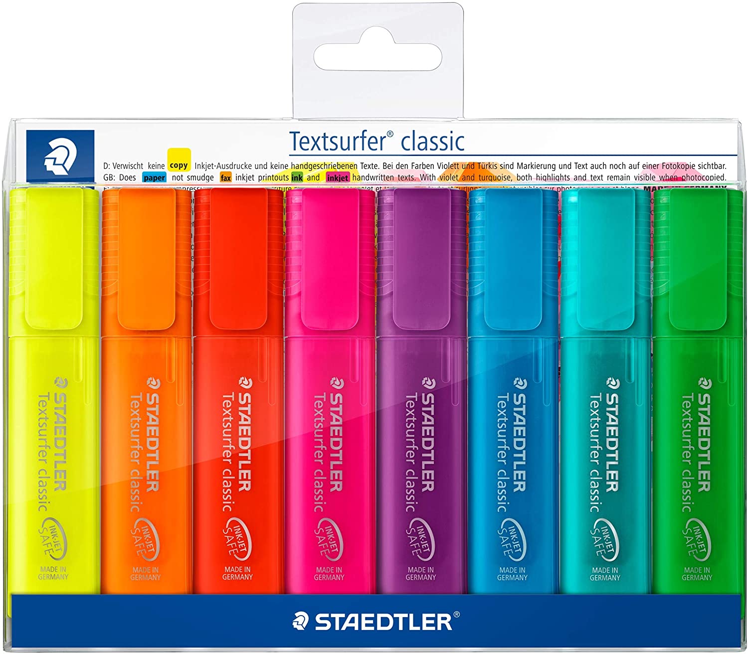 Staedtler -8 colors Textsurfer Classic Highlighters