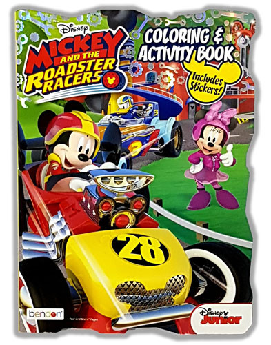 Coloring & activity book - Mickey & the roadster racers