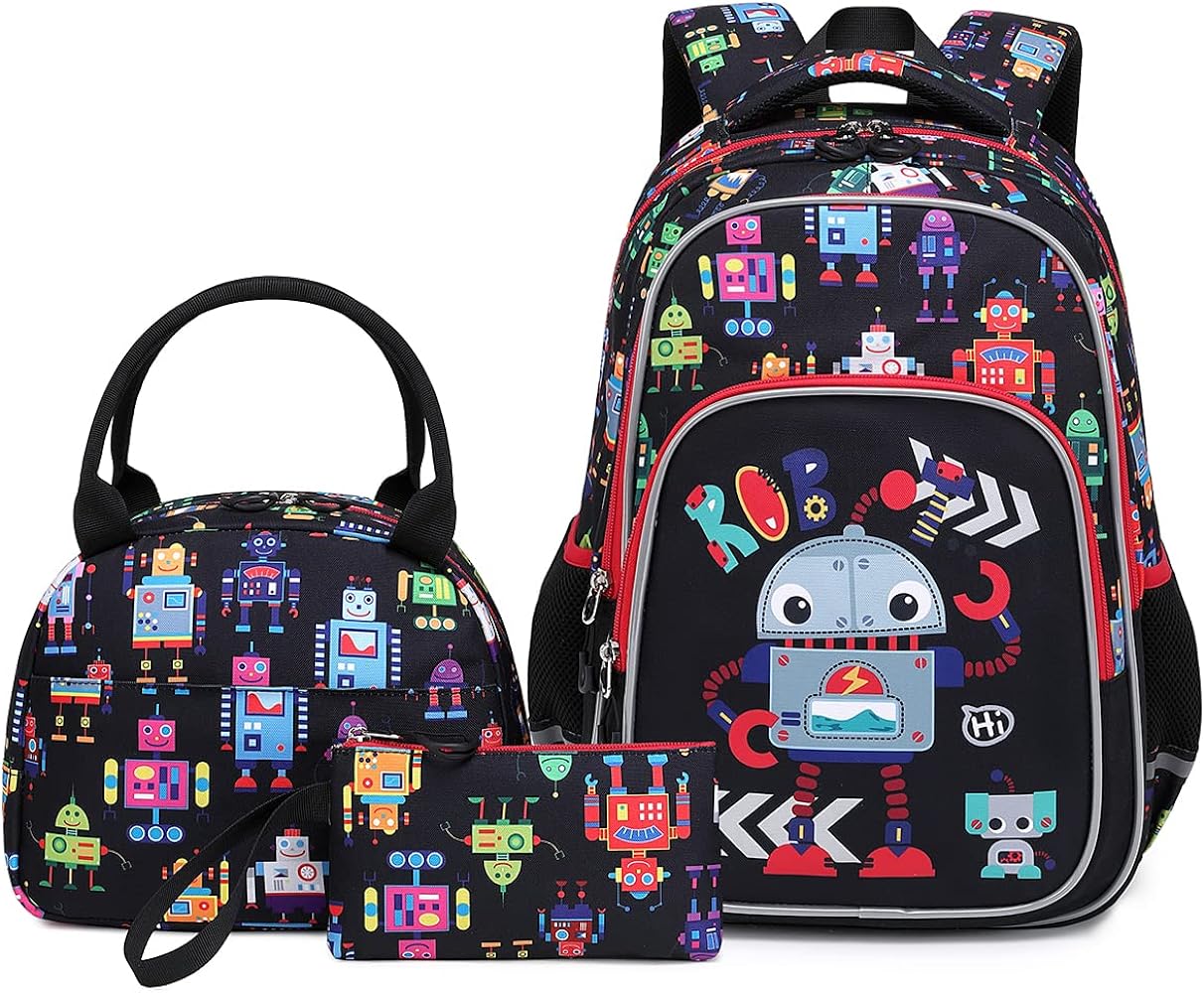 Rob school backpack set
