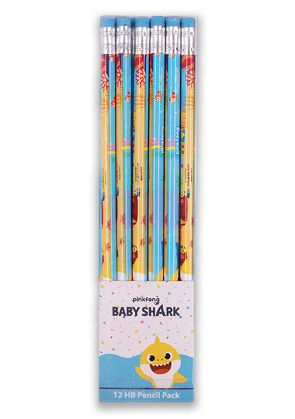 Baby shark - 12HB pencil pack