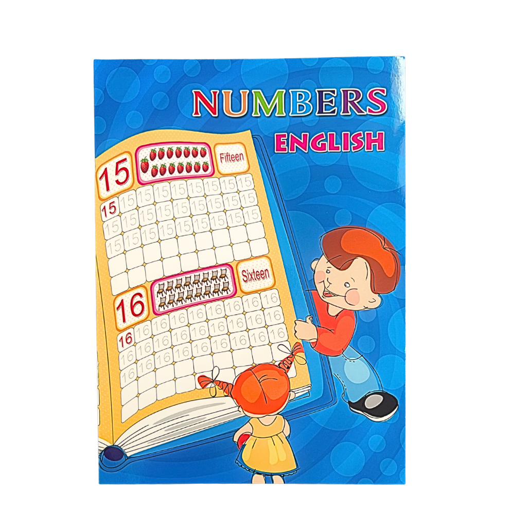 Learn to write English numbers - preliminary stage