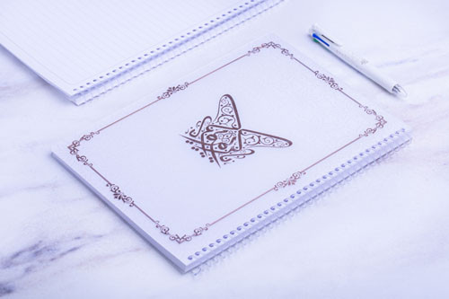 A4 Exercise notebook - Arabic design