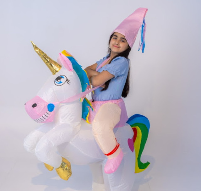 Inflatable Unicorn Clothing For Kids