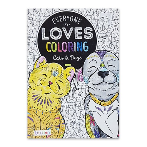 Cats & Dogs Coloring Book