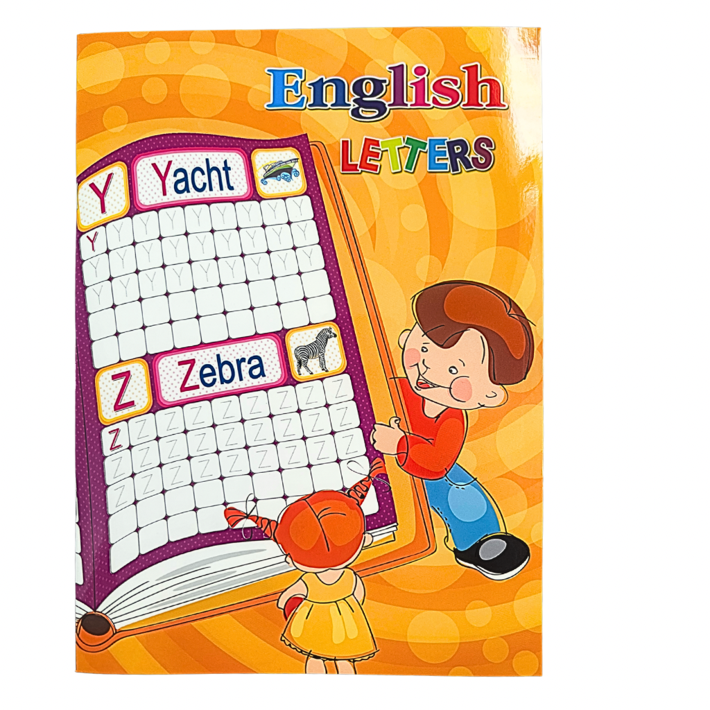 Learn to write English letters - preliminary stage