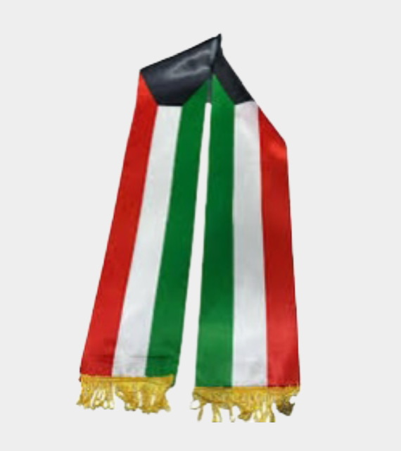 Kuwait Flag Scarf