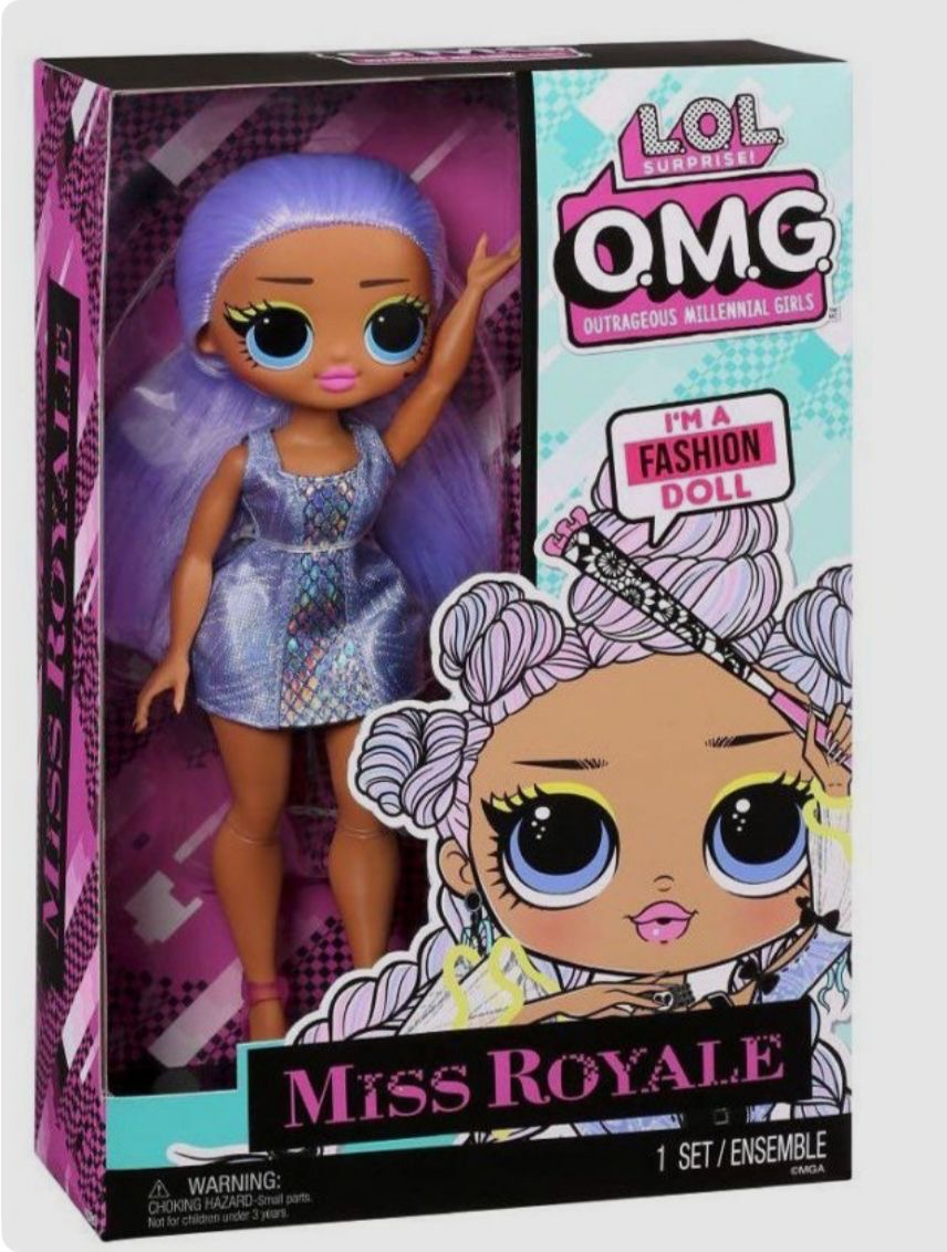 LOL OMG MID DOLL MISS ROYALE