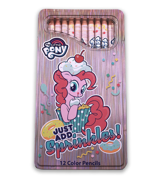 My little pony -12 Colors pencils in flat box