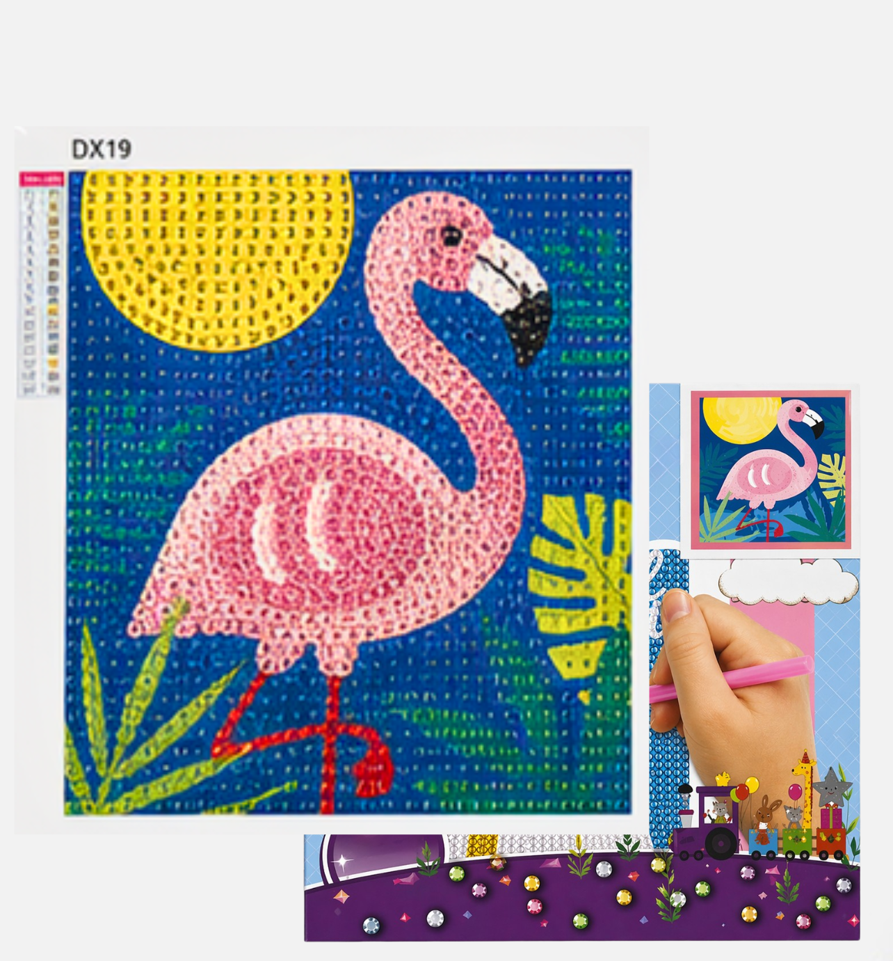 لوحة الرسم  بالخرز اللامع