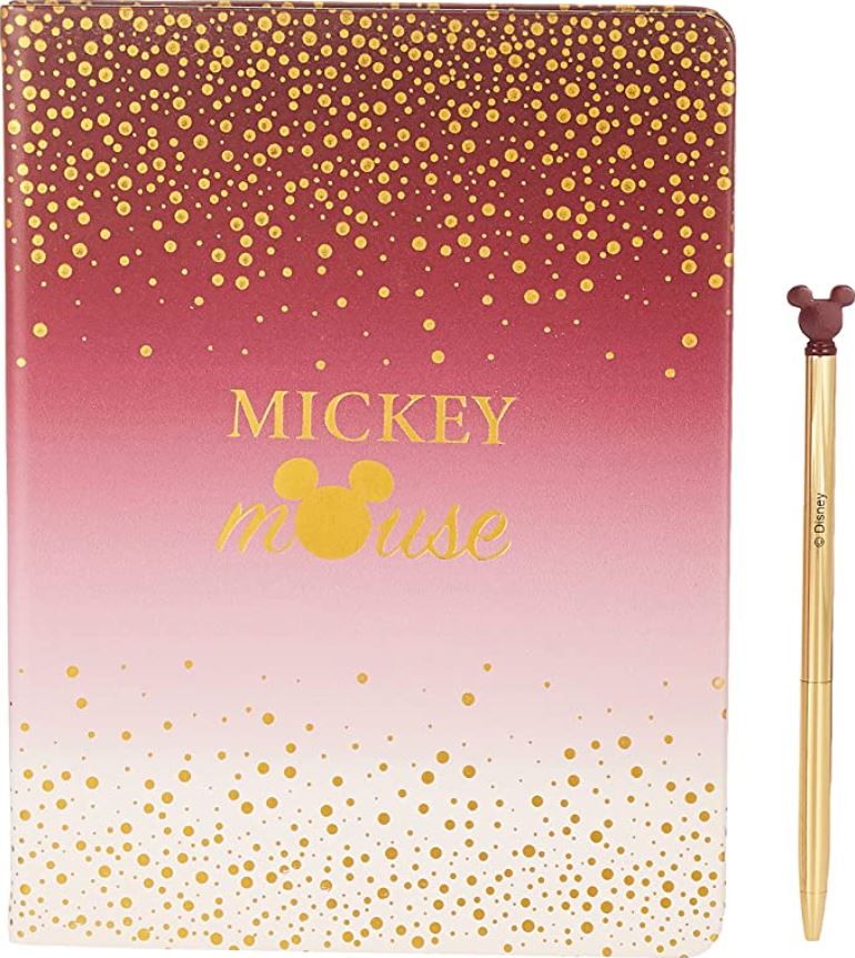 Notebook & Pen! Disney: Mickey Berry Glitter  FG-UT-DI06465
