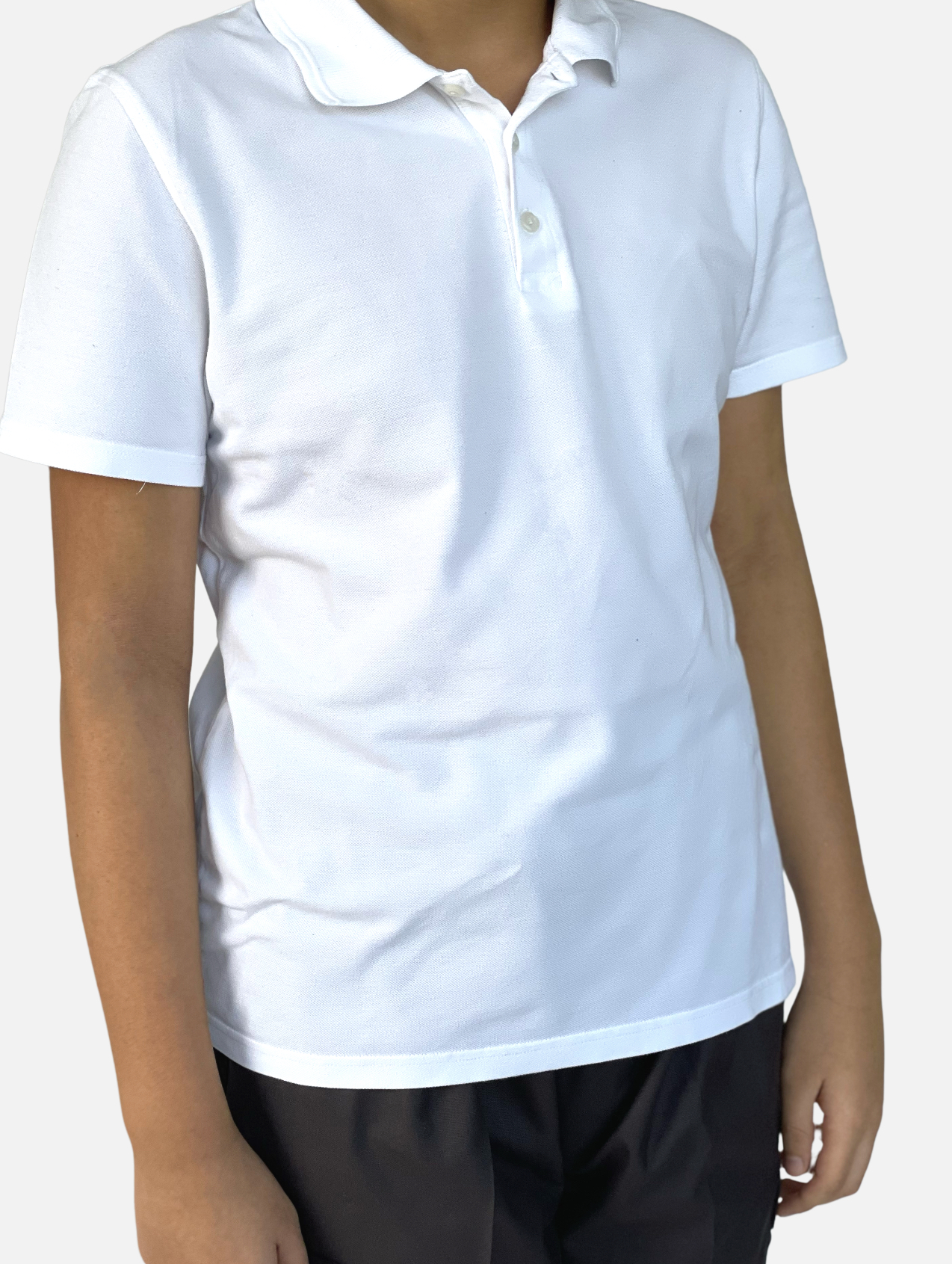 Plain White Tshirt Kids Sizes