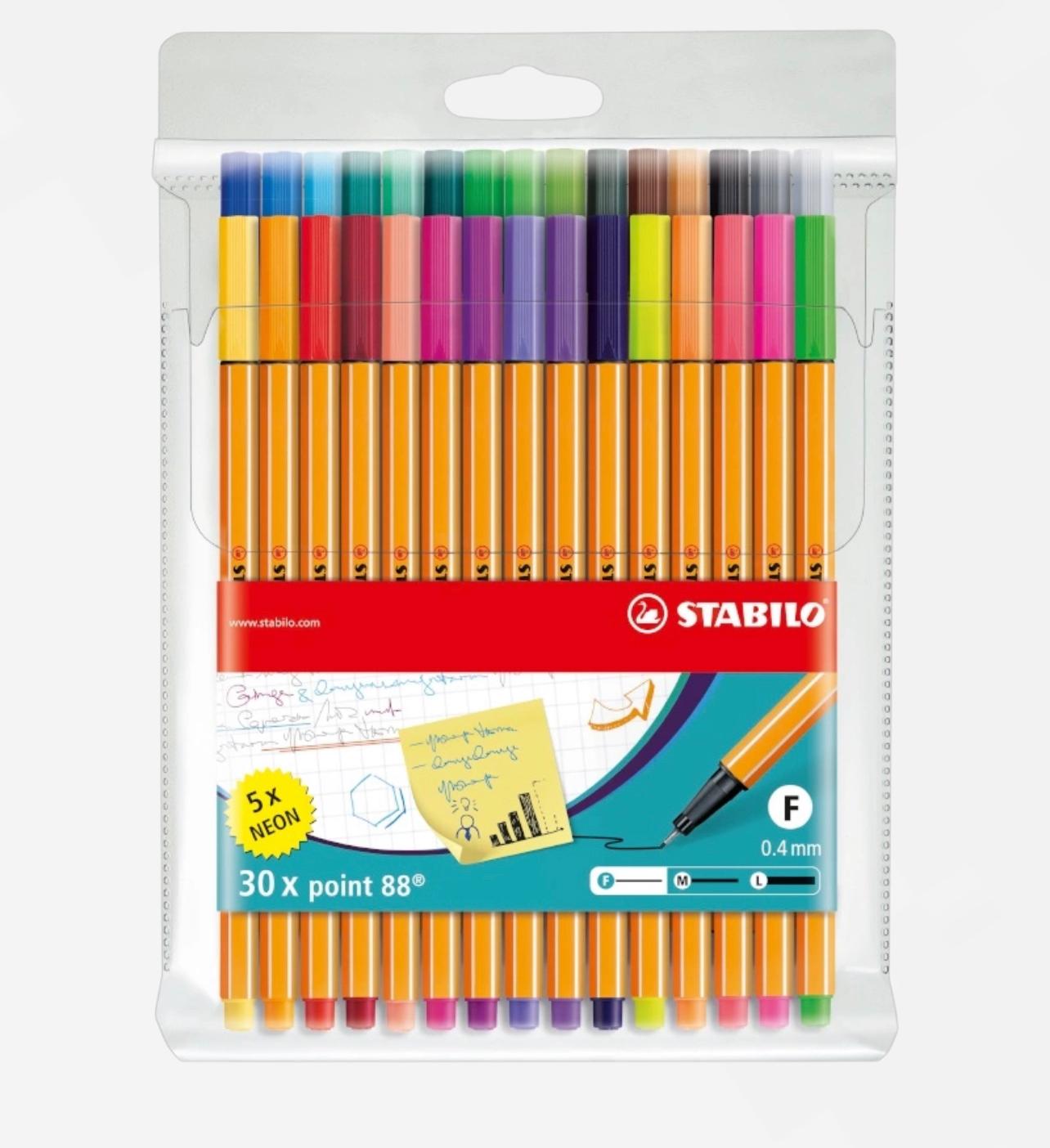 Stabilo Pen Store Point 88 Fineliner 40 pcs