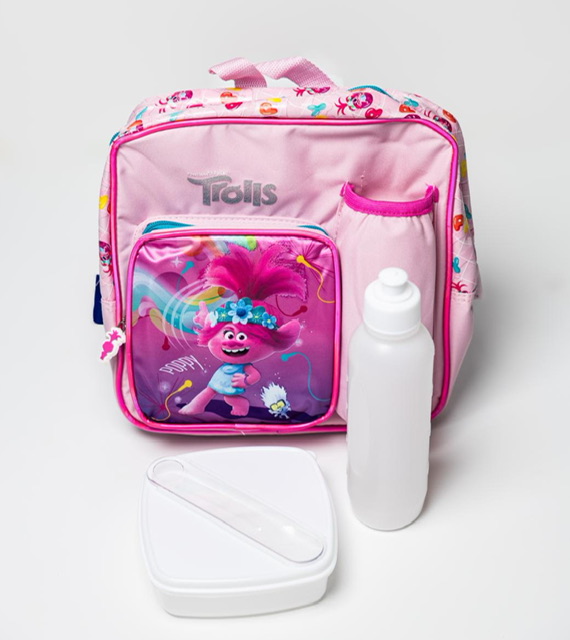 Trolls backpack with accessories