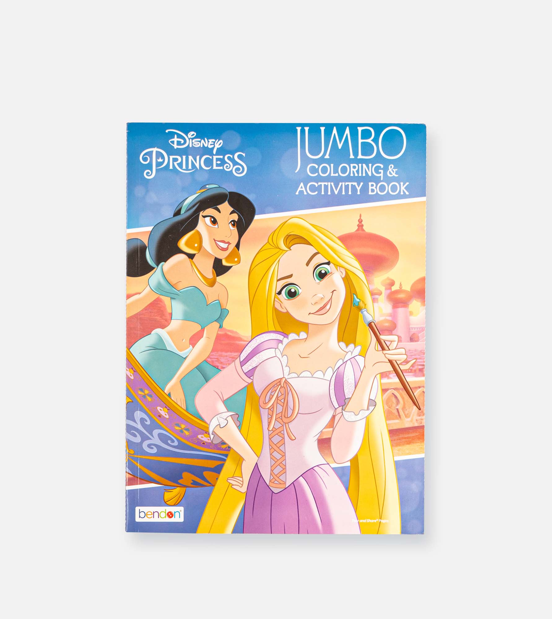 Disney princess - coloring & play Book