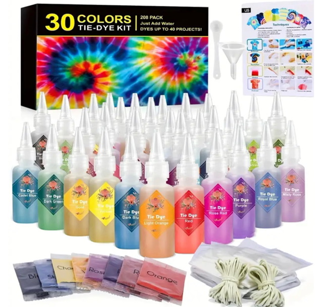 30 colors Tie Dye Kit