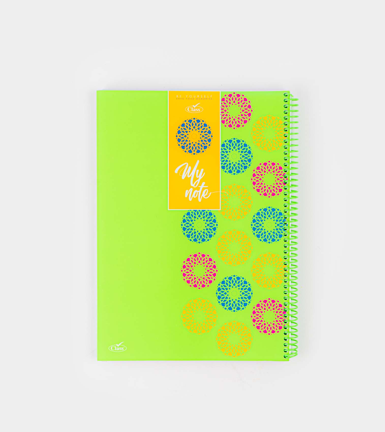 A4 100 sheet Neon fashion notebook