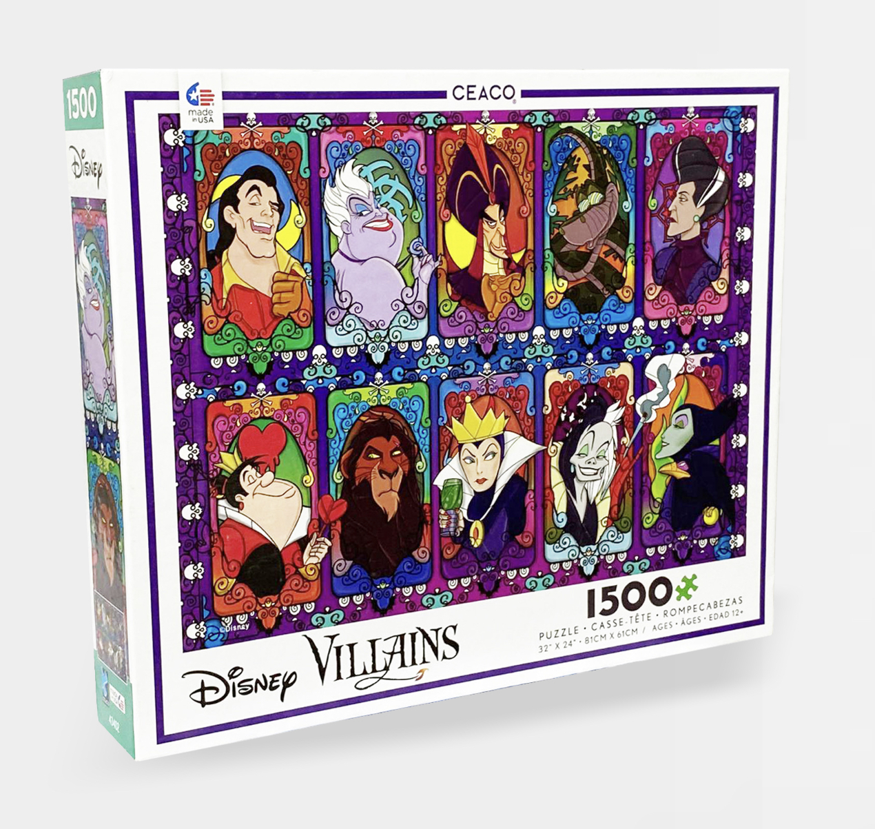 Disney Villians 1500 Piece Jigsaw Puzzle - Size 81cm*61cm