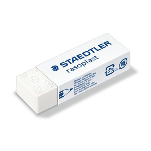 Eraser rasoplast, Staedtler in different sizes