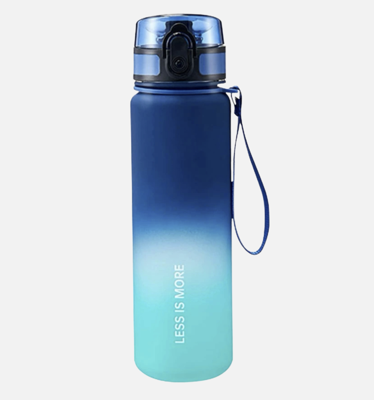 Blue ombre 600ml water bottle