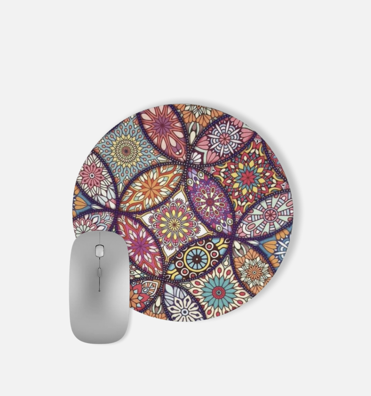 Mandala print Mouse Pad