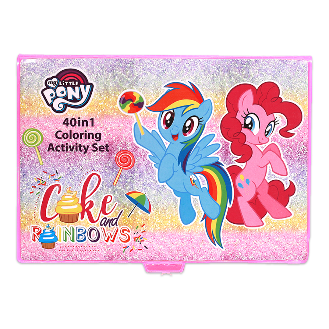 My little pony - 40 in1 coloring activity set