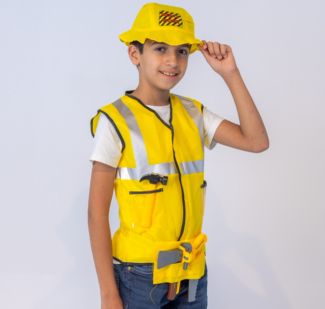 Construction Worker Style Outfit Set