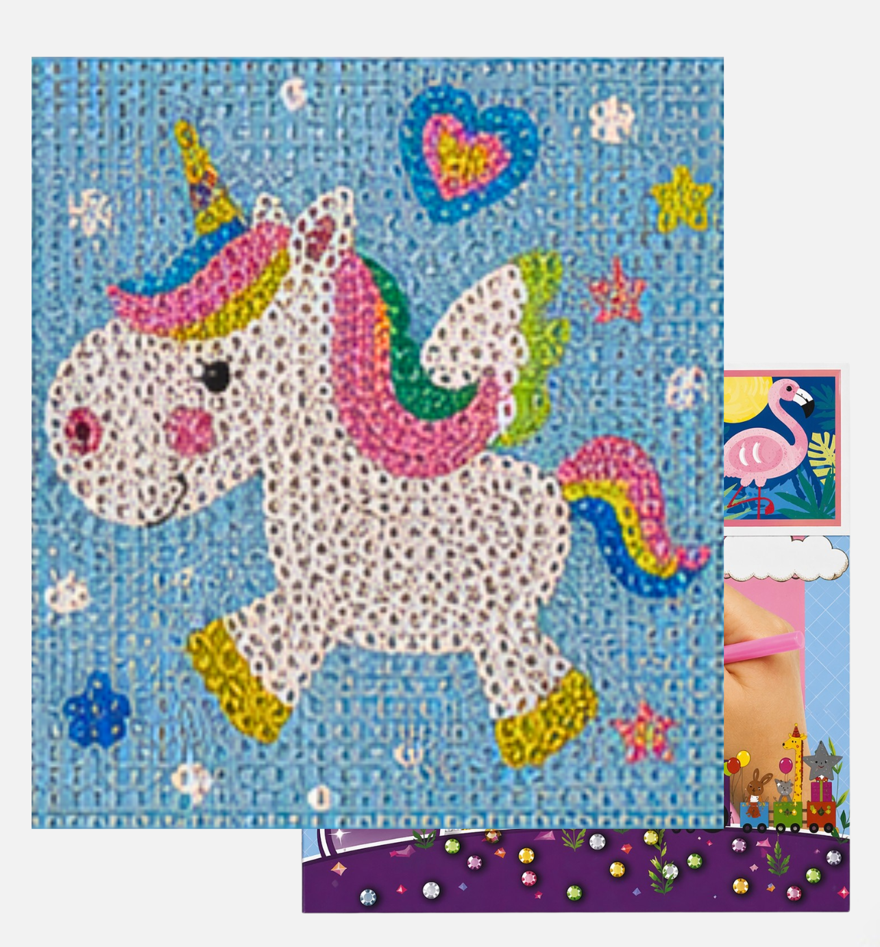 لوحة الرسم  بالخرز اللامع