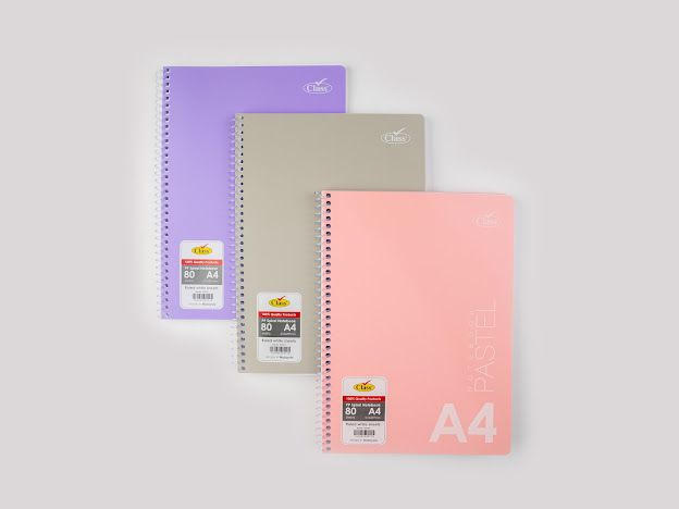 A4 Notebook - 80 Sheets