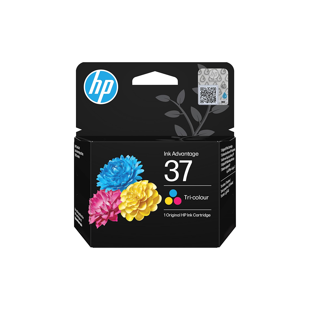 HP 37 Tri-color Original Ink Cartridge