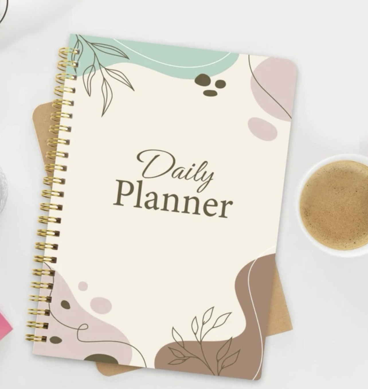 Daily planner notebook