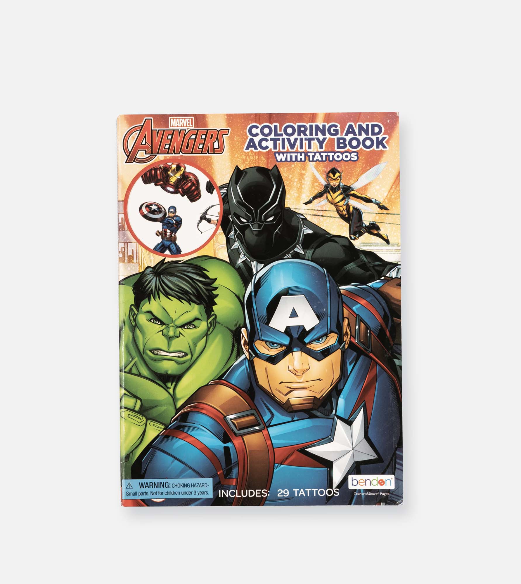 Avengers Coloring & Activity book