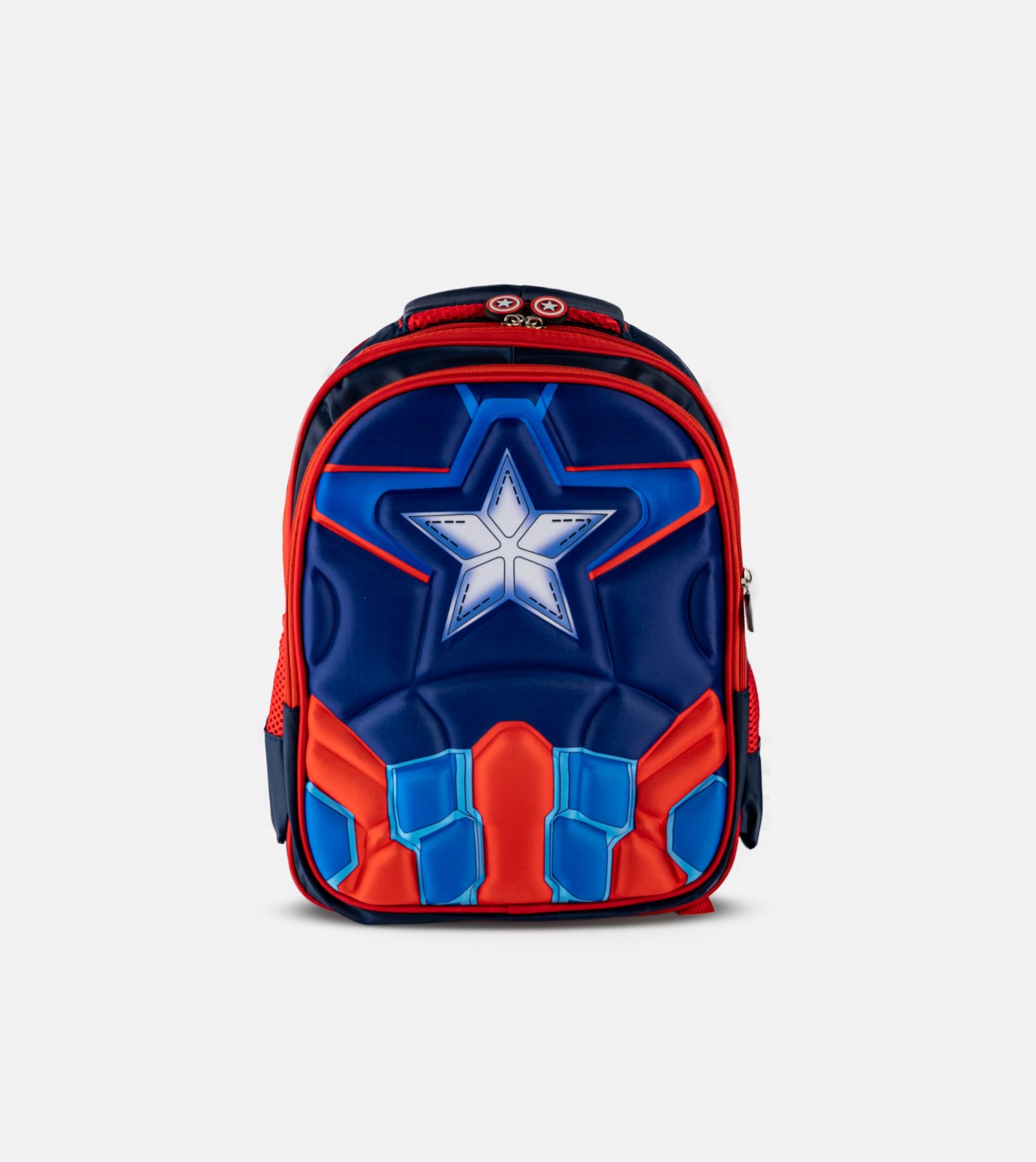 3D Captain America Design Backpack
