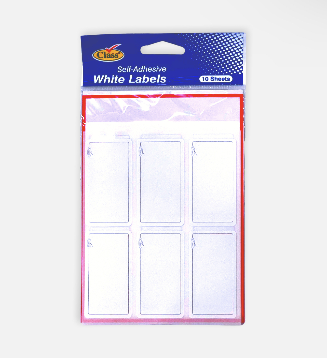 Self-Adhesive Labels - 10 sheets